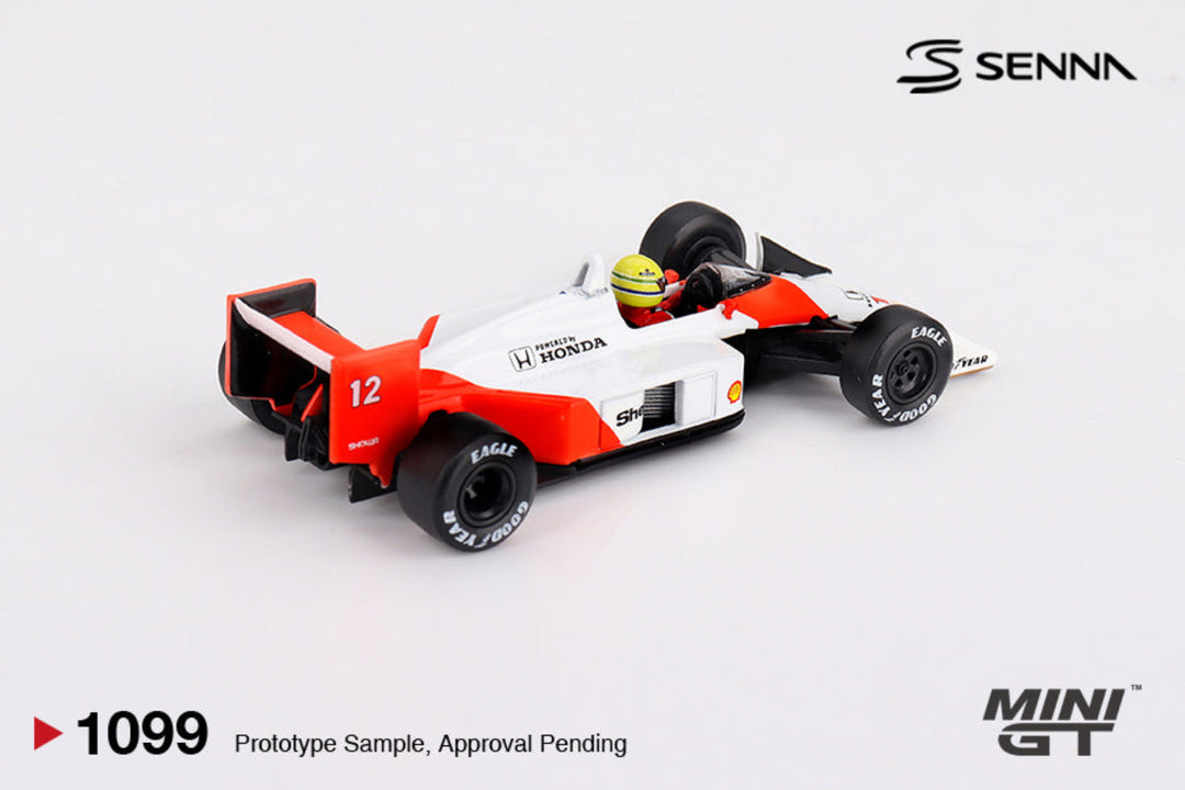 [Preorder] MINIGT 1:64 McLaren MP4/4 #12 Ayrton Senna MGT01099