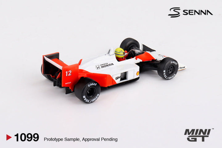 [Preorder] MINIGT 1:64 McLaren MP4/4 #12 Ayrton Senna MGT01099