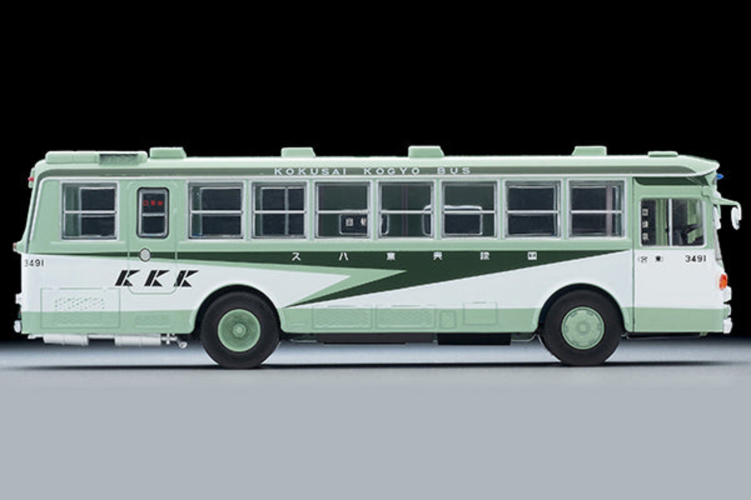 4R-457 バス 1/72 いすゞ ISUZU BU04 Tomytec TLVN 1:64 Isuzu BU04 bus (Kokusai Kogyo) revival