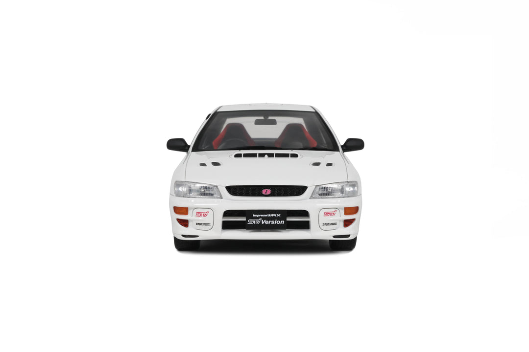 OttO 1:18 SUBARU IMPREZA WRX TYPE RA STI PURE WHITE 2000 OT490