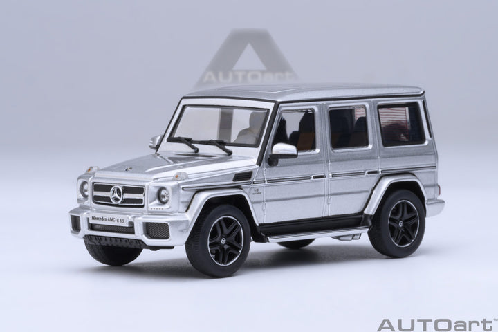 [Preorder] AutoArt 1:64 Mercedes-AMG G63 2017 (Iridium Silver) 20114