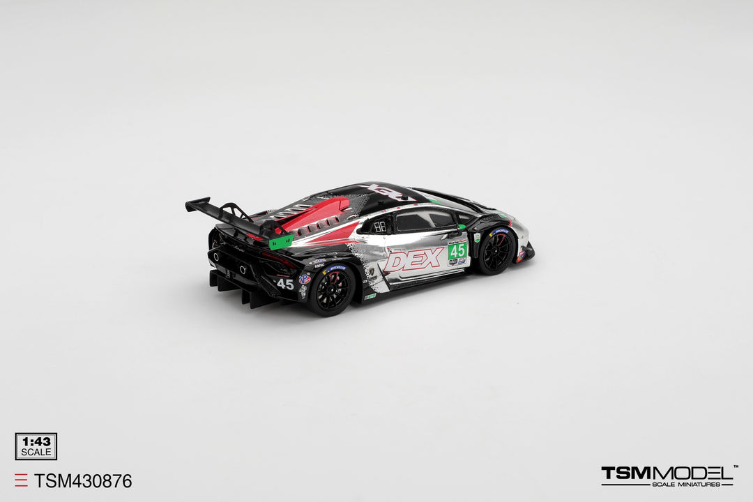 [Preorder] TSM 1:43 Lamborghini Huracan GT3 EVO2 #45  DEX Wayne Taylor Racing  2025 IMSA Daytona 24 Hrs TSM430876