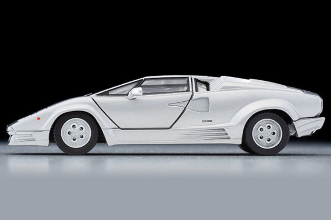 [Preorder] Tomytec TLVN 1:64 Lamborghini Countach 25th Anniversary (Silver)