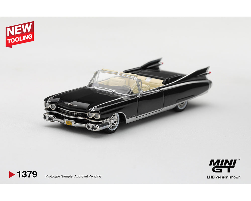 [Preorder] Mini GT 1:64 Cadillac Eldorado Biarritz 1959 Black – Limited Edition MGT01379-BL