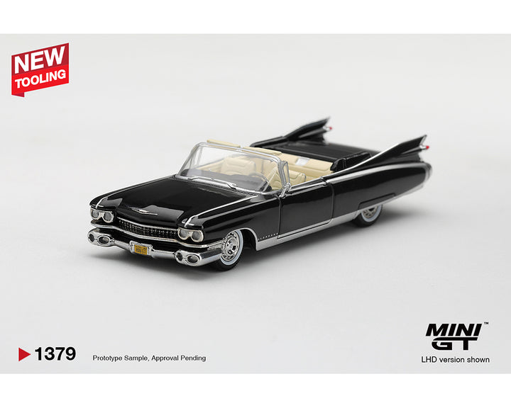 [Preorder] Mini GT 1:64 Cadillac Eldorado Biarritz 1959 Black – Limited Edition MGT01379-BL