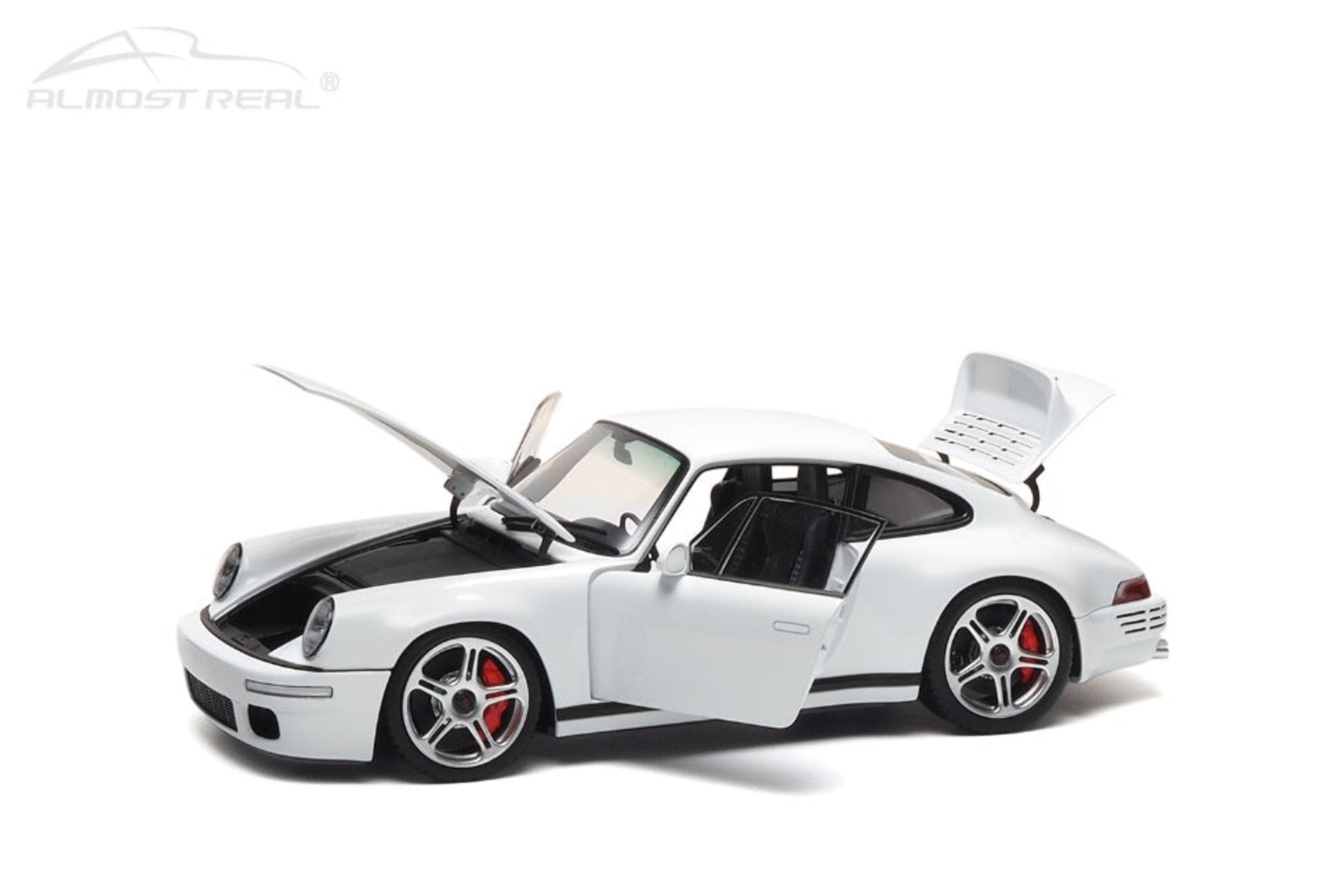 Almost Real 1:18 RUF SCR - 2018 - White 880203 – Horizon Diecast