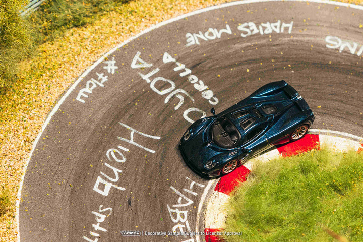 [Preorder] Tarmac Works 1:64 Pagani Utopia Blue Metallic T64G-TL055-BL