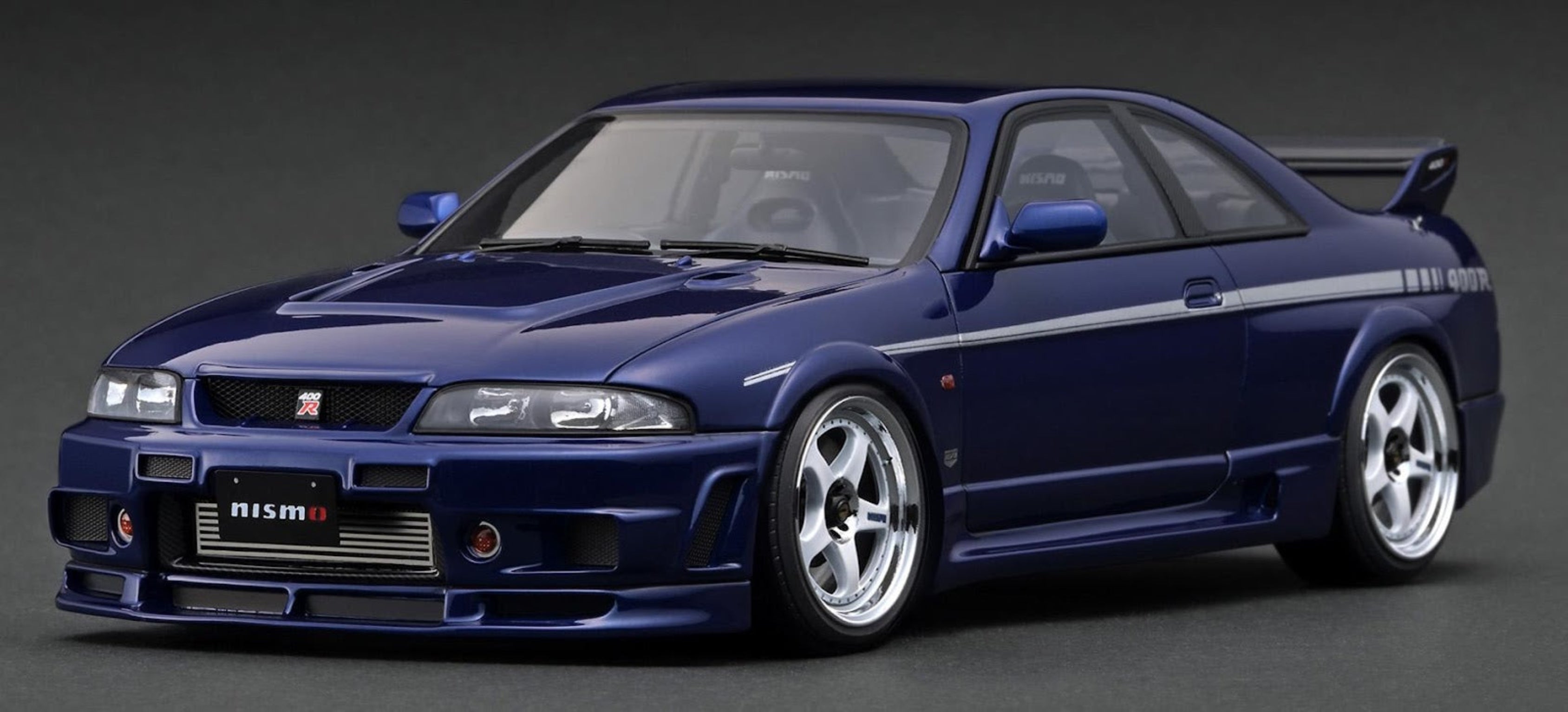 Ignition Model 1:18 Nissan NISMO 400R (BCNR33) Deep Marine Blue