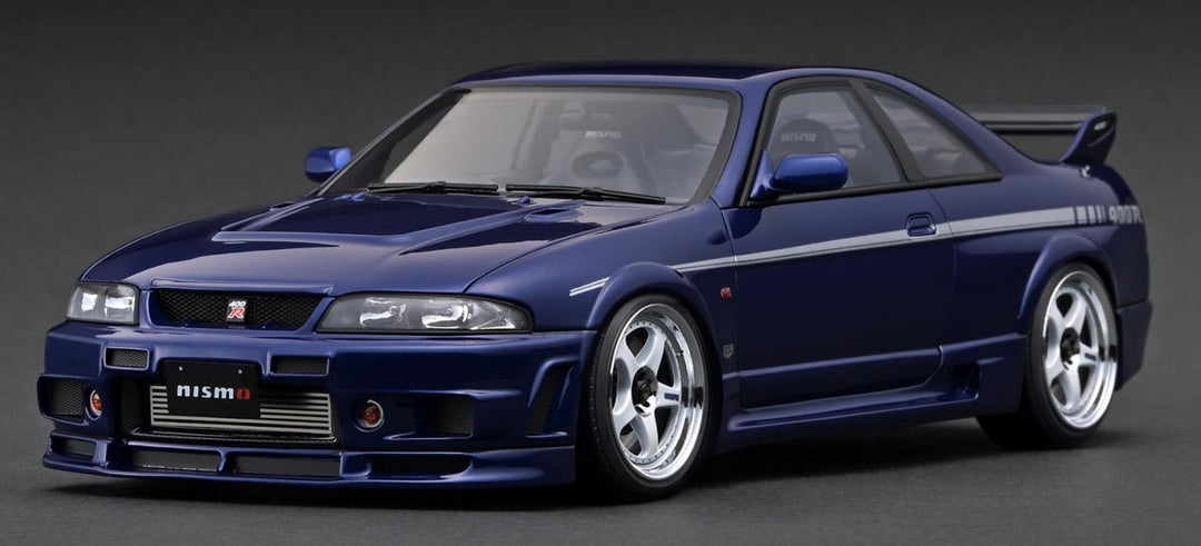 [Preorder] Ignition Model 1:18 Nissan NISMO 400R (BCNR33) Deep Marine Blue IG3655