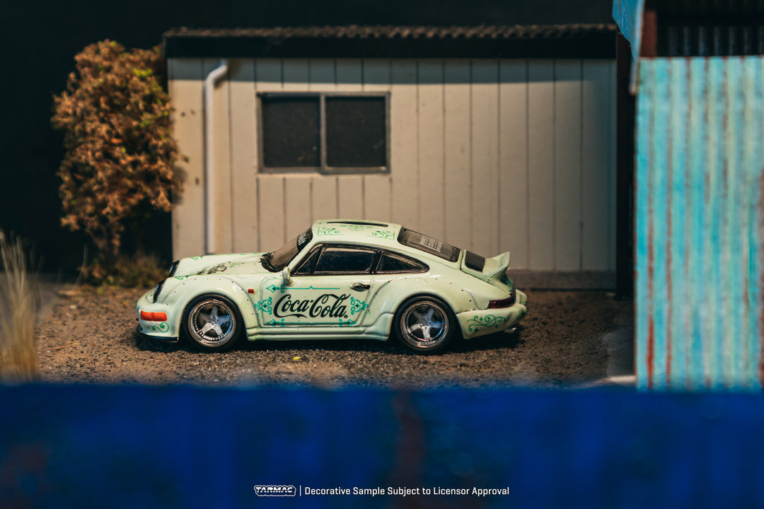 [Preorder] Tarmac Works 1:64 Porsche RWB 964 Coca-Cola T64-TL037-CC