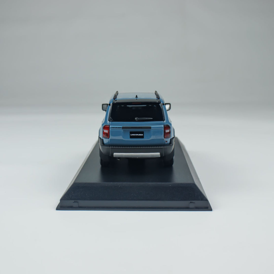[Online Only] Kyosho 1:43 Toyota Land Cruiser 250 ZX 18inch Alloy Wheels Smoky Blue KS03927SB