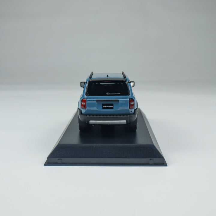 [Online Only] Kyosho 1:43 Toyota Land Cruiser 250 ZX 18inch Alloy Wheels Smoky Blue KS03927SB
