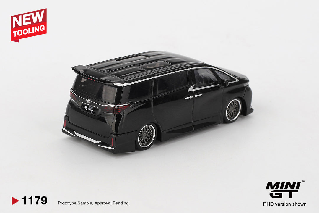[Preorder] Mini GT 1:64 Toyota Alphard 40 KUHL Black MGT01179-BL