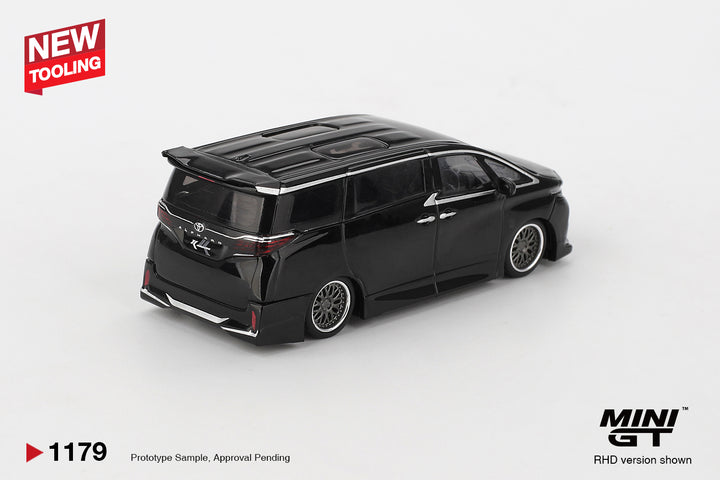 [Preorder] Mini GT 1:64 Toyota Alphard 40 KUHL Black MGT01179-BL