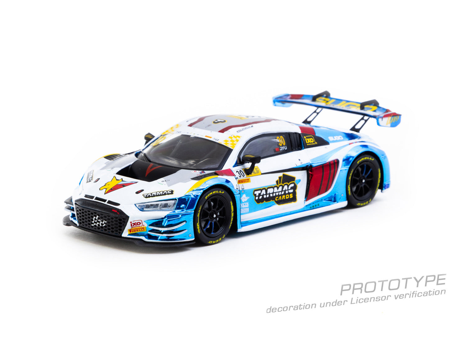 Preorder] Tarmac Works 1:43 Audi R8 LMS GT3 evo II Macau GT Cup