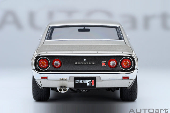 AUTOart 1:18 Nissan Skyline 2000 GT-R (KPGC110) - Silver 77466