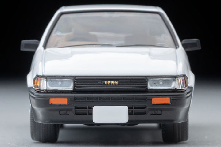 Tomytec TLVN 1:64 Toyota Corolla Levin 2-door lime (white) 1983 LV-N284e