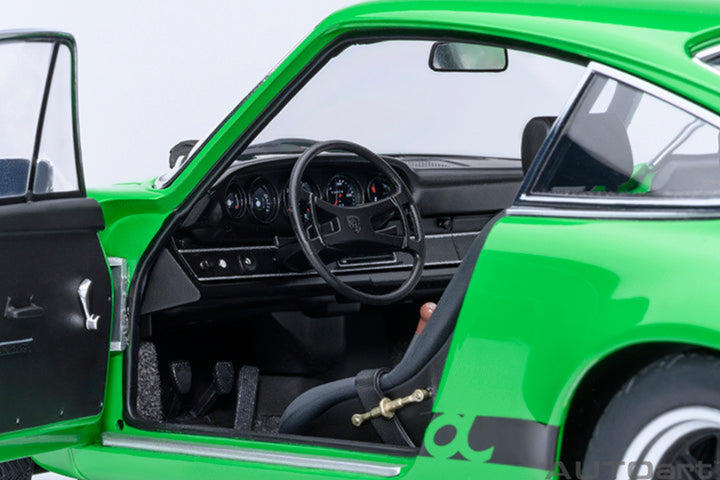 [Preorder] AUTOart 1:18 Porsche 911 Carrera 2.7 RS Viper Green/Black Stripes 78034