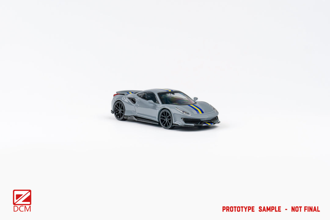 [Preorder] DCM 1:64 Novitec Ferrari 488 Pista (3 Versions)