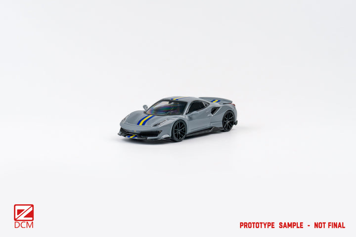 [Preorder] DCM 1:64 Novitec Ferrari 488 Pista (3 Versions)