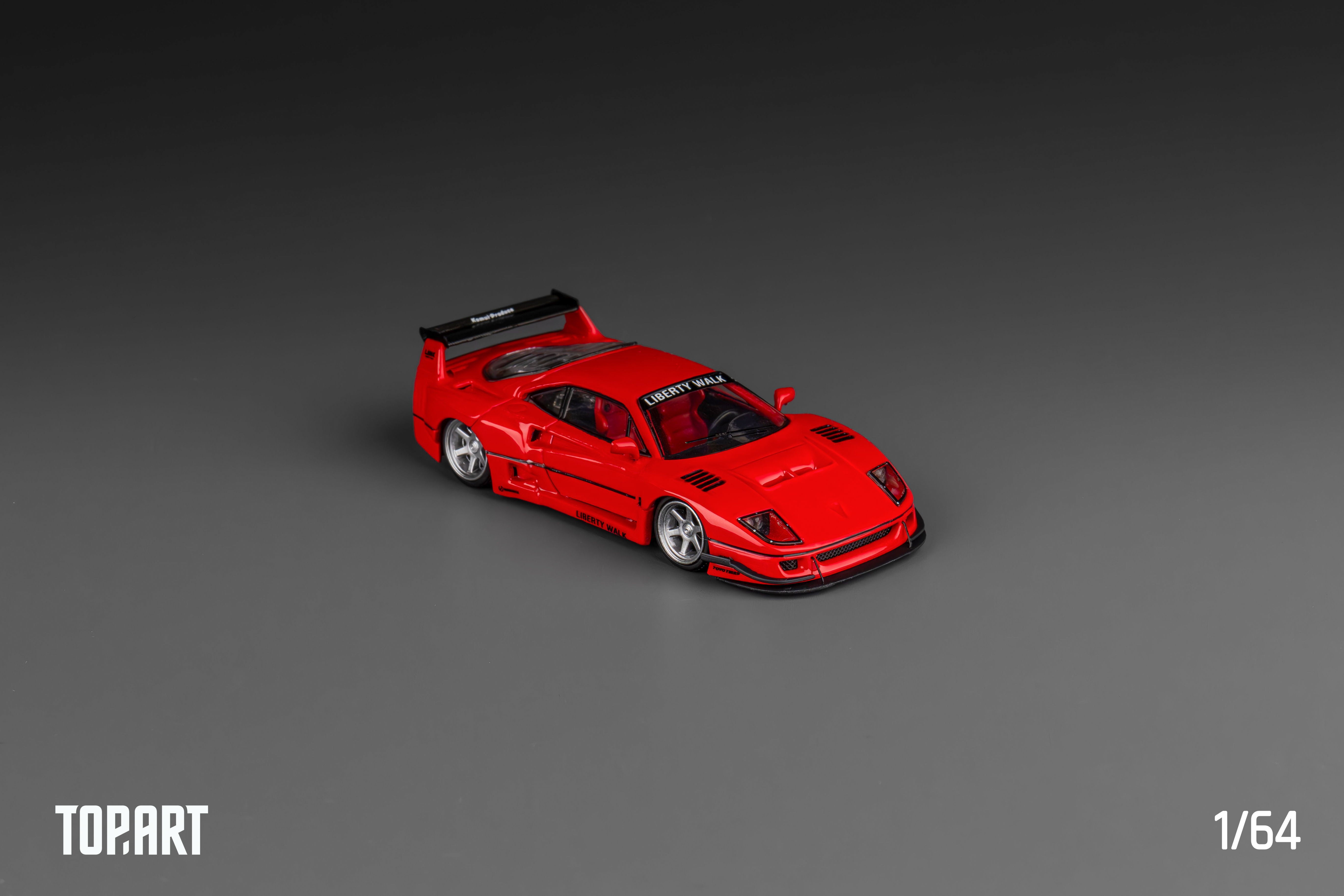 TOPART 1:64 LBWK Ferrari F40 (2 Colours) – Horizon Diecast