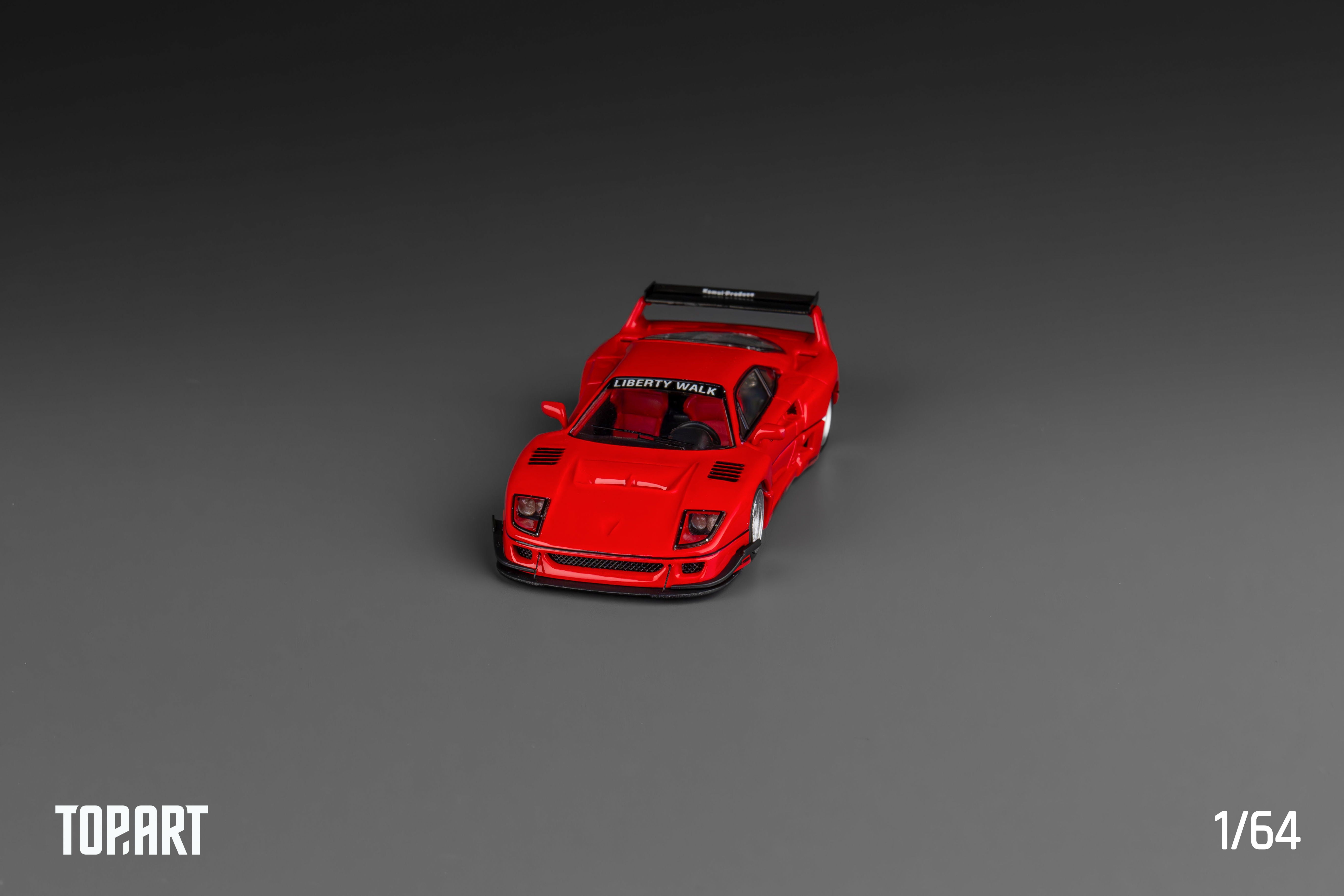 TOPART 1:64 LBWK Ferrari F40 (2 Colours) – Horizon Diecast