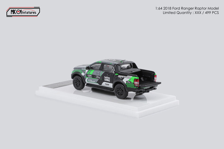 [Preorder] MK Miniatures 1:64 Ford Ranger Raptor - Gray