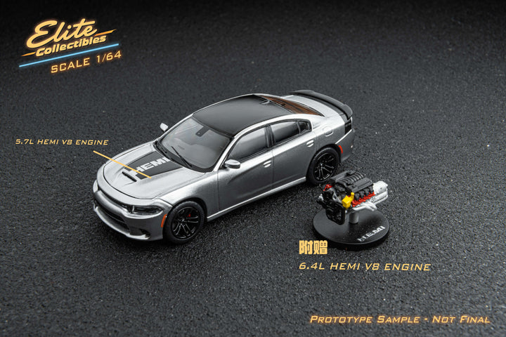 [Preorder] Elite Collectibles 1:64 Dodge Warhorse Daytona HEMI (3 Colours)