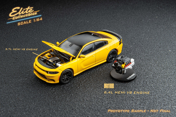 [Preorder] Elite Collectibles 1:64 Dodge Warhorse Daytona HEMI (3 Colours)