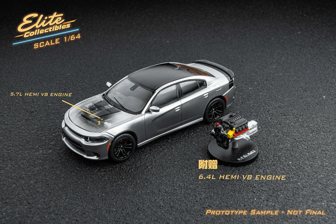 [Preorder] Elite Collectibles 1:64 Dodge Warhorse Daytona HEMI (3 Colours)