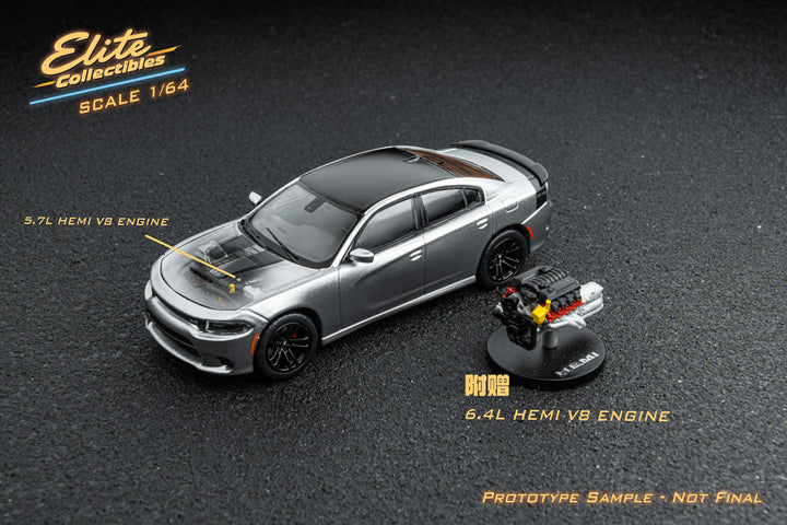[Preorder] Elite Collectibles 1:64 Dodge Warhorse Daytona HEMI (3 Colours)