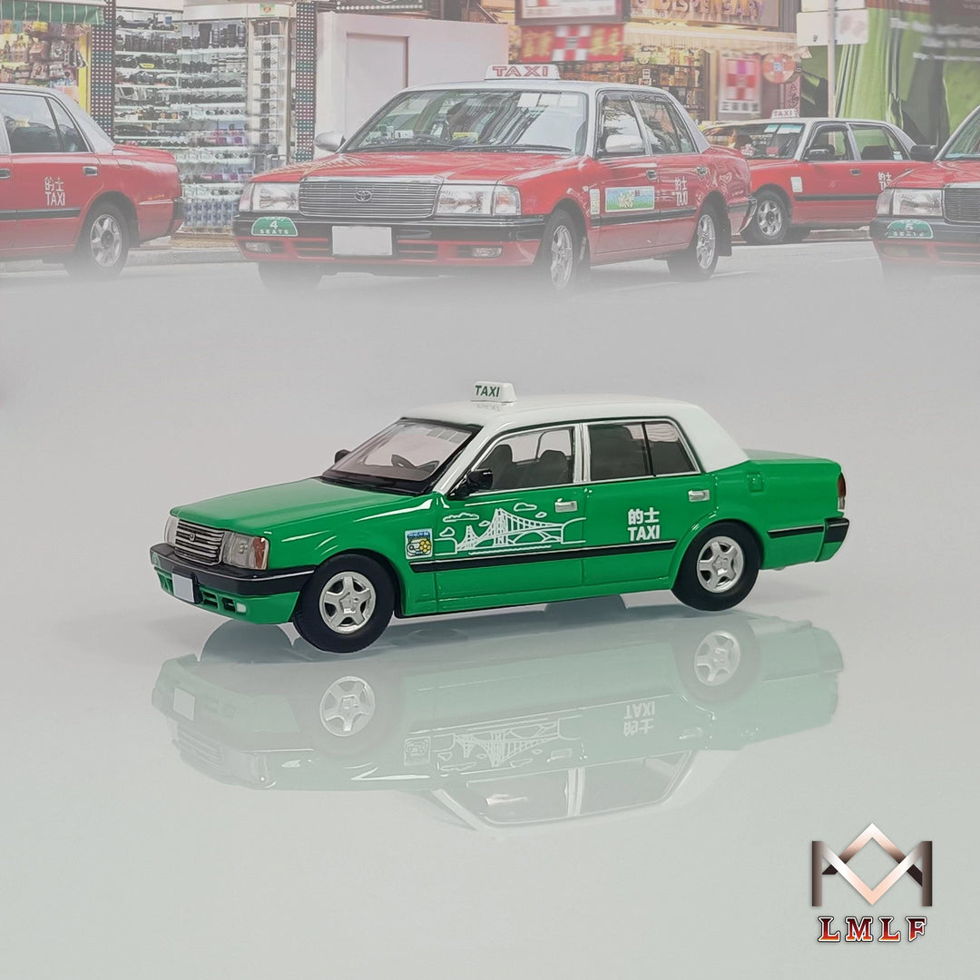 [Preorder] LMLF Model 1:64 Toyota Crown Hong Kong Taxi (3 Colours)