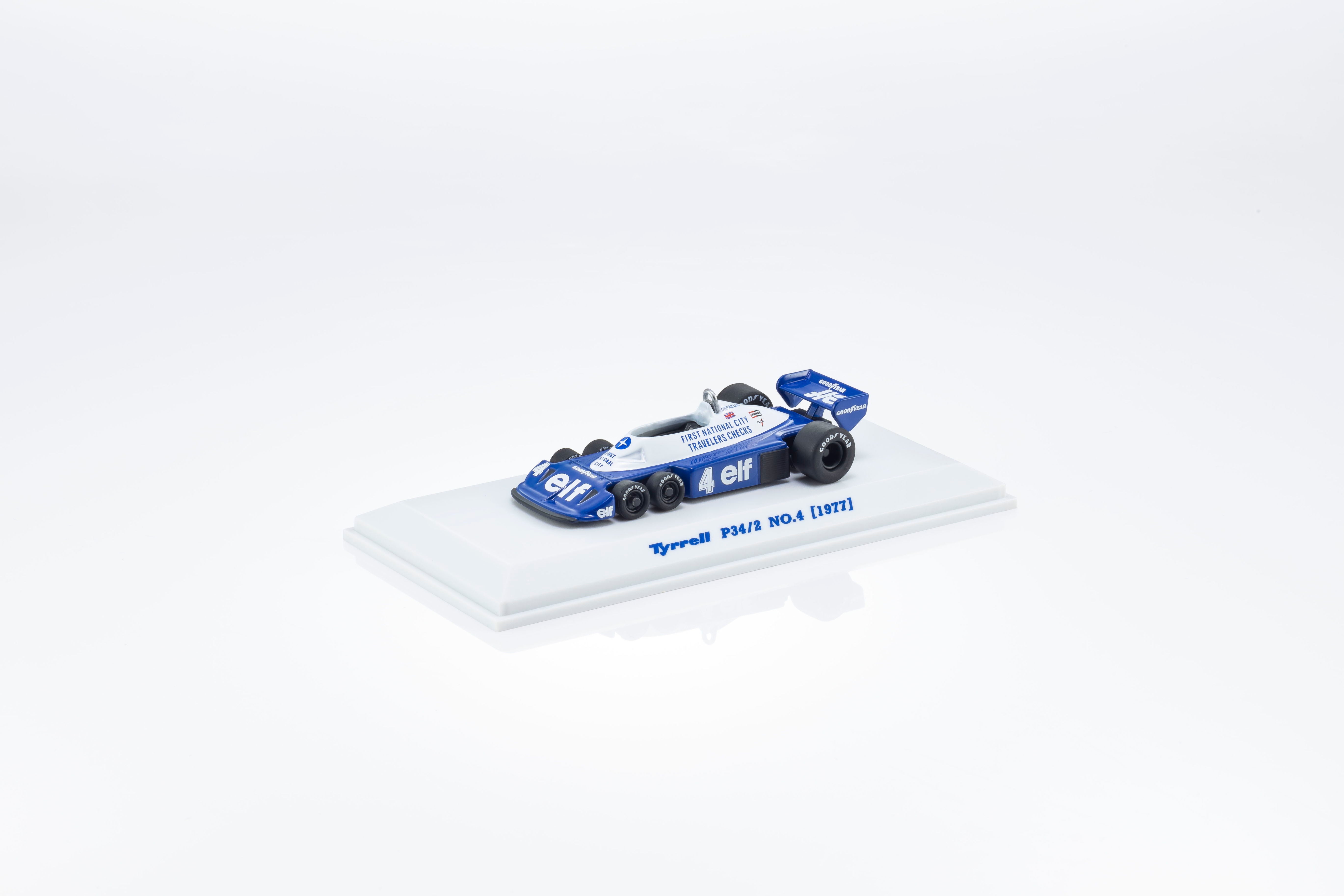 ミニカー Kyosho Tyrrell 1/64collection 16set rare 京商 ミニカー | 1/64 Tyrrell P34 NO.3 1977 [No.K07038B3]