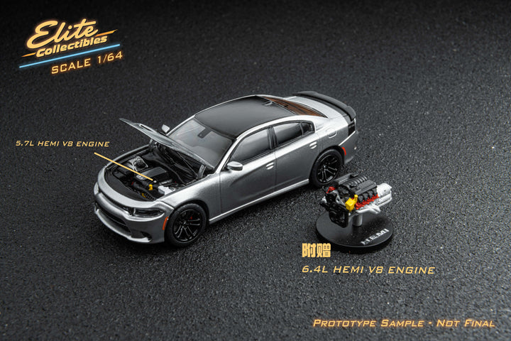 [Preorder] Elite Collectibles 1:64 Dodge Warhorse Daytona HEMI (3 Colours)