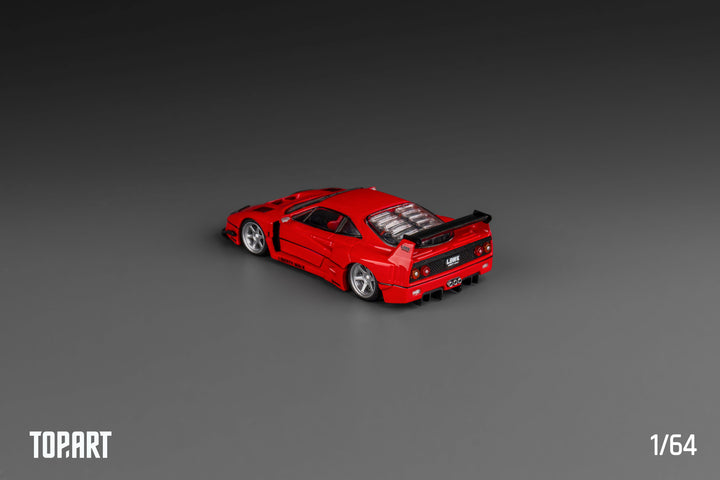 [Preorder] TOPART 1:64 LBWK Ferrari F40 (2 Colours)