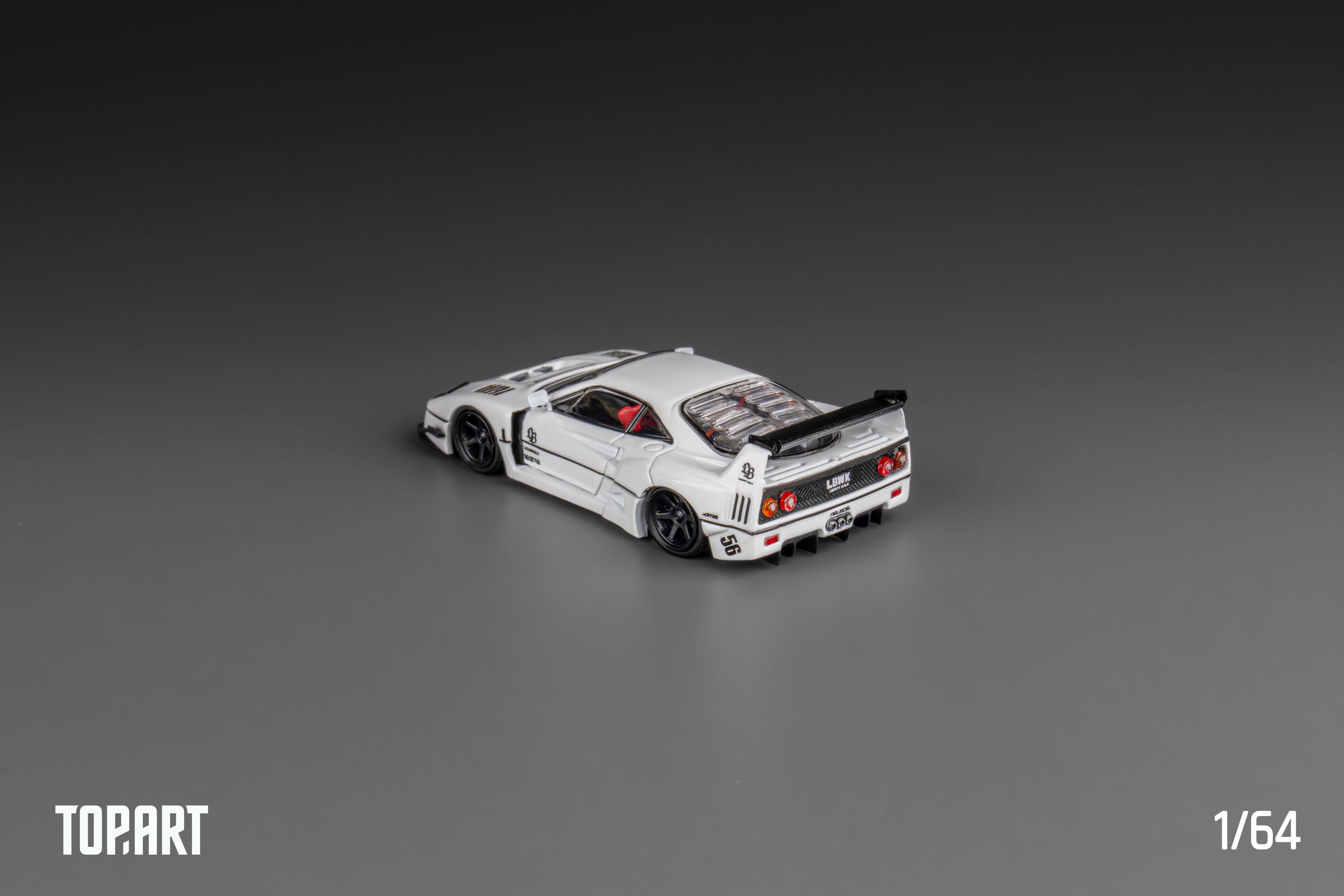 TOPART 1:64 LBWK Ferrari F40 (2 Colours) – Horizon Diecast