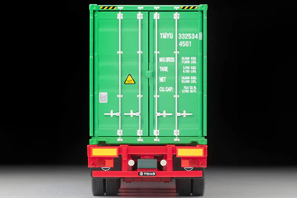 [Preorder] Tomytec TLVN 1:64 Hino Profia 40ft marine container trailer (Toho Sharyo TC36H1C34) BLACK LV-N292c