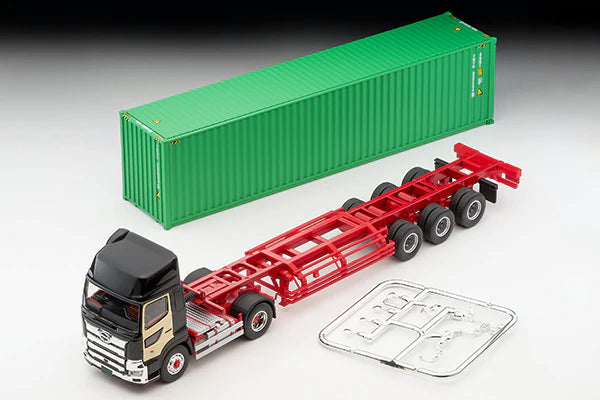 [Preorder] Tomytec TLVN 1:64 Hino Profia 40ft marine container trailer (Toho Sharyo TC36H1C34) BLACK LV-N292c