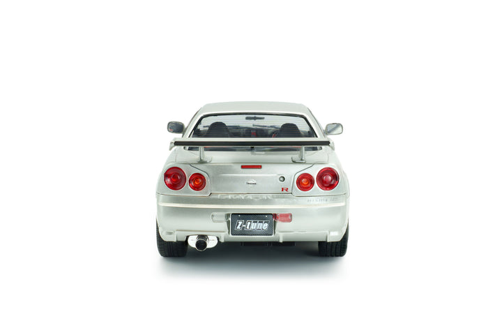 Solido 1:18 NISSAN SKYLINE (R34) GT-R Z TUNE SILVER 1999 S1804312