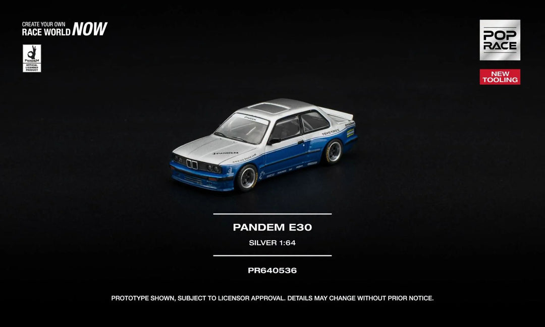 [Preorder] POPRACE 1:64 PANDEM E30 PR640536
