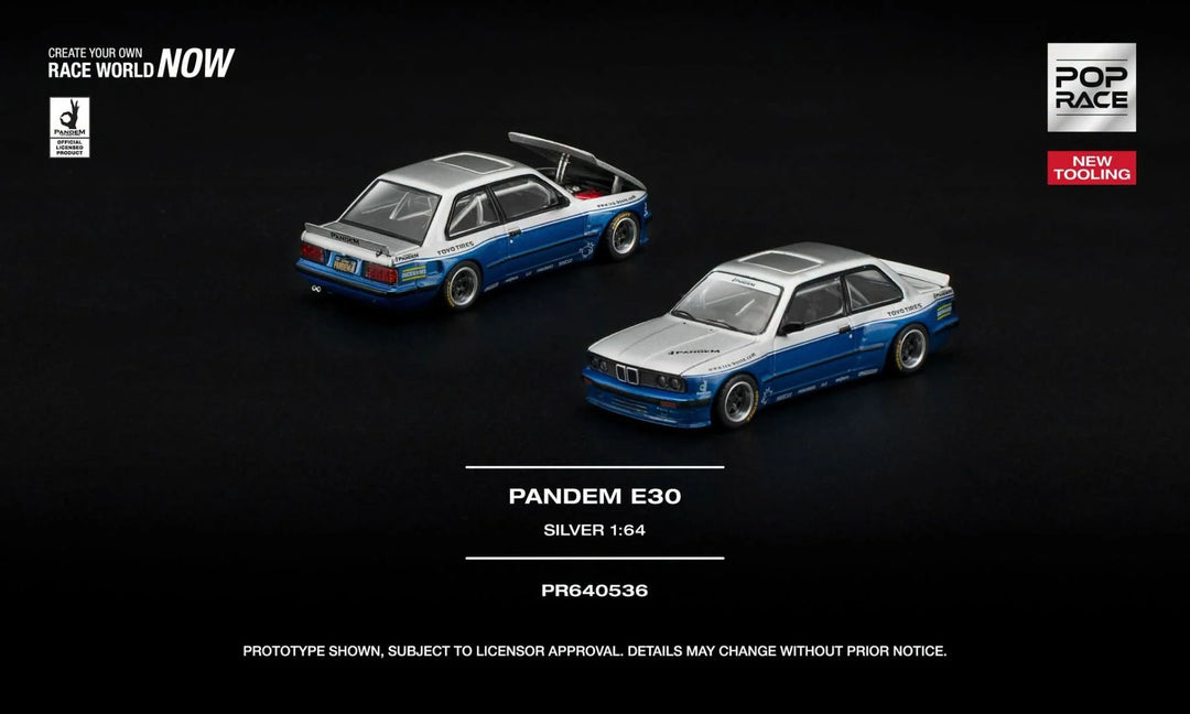 [Preorder] POPRACE 1:64 PANDEM E30 PR640536