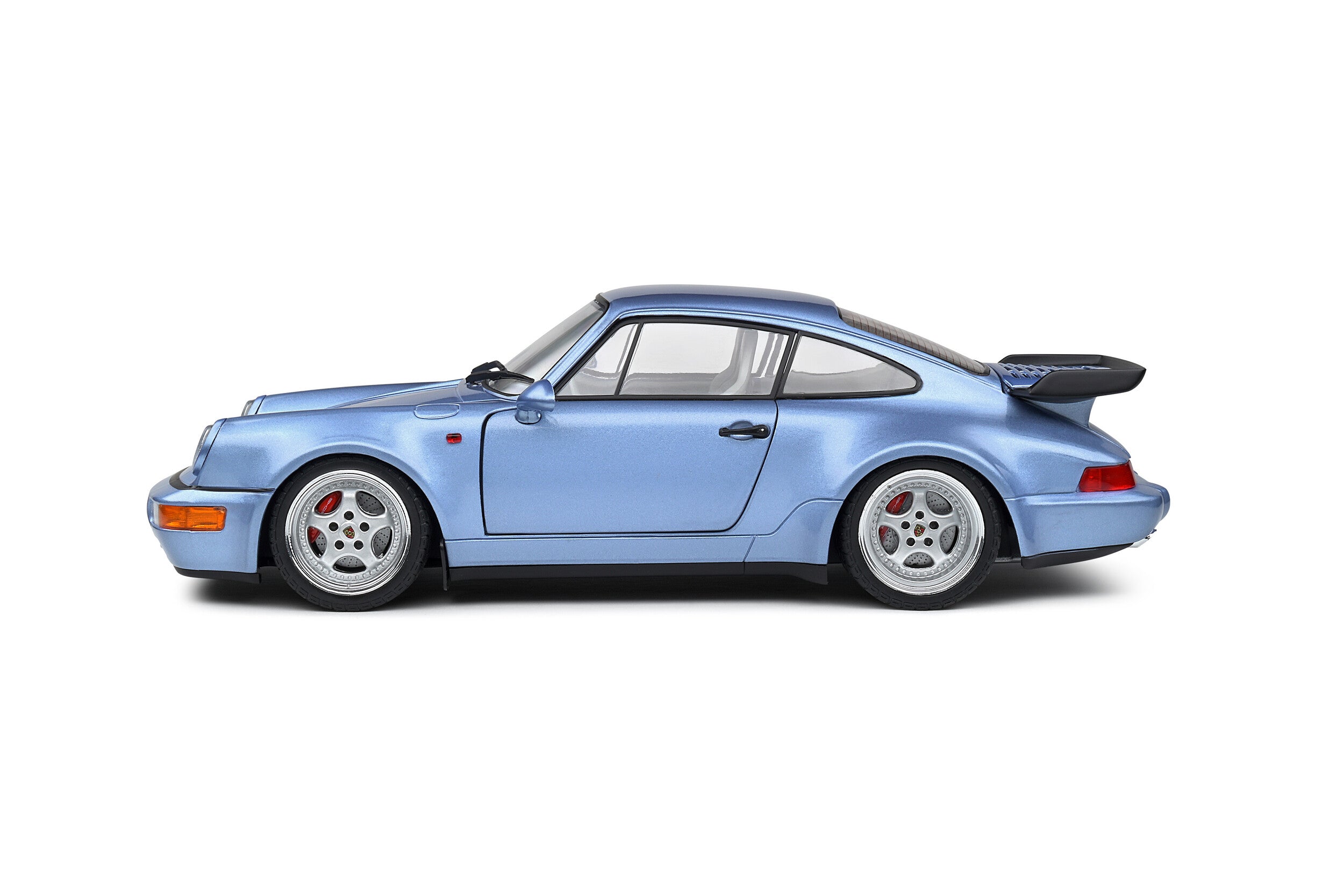 SOLIDO REF 117 PORSCHE FⅡ（⑨bule） Solido 1:18 PORSCHE 911 (964) TURBO BLUE 1990 S1803408 – Horizon