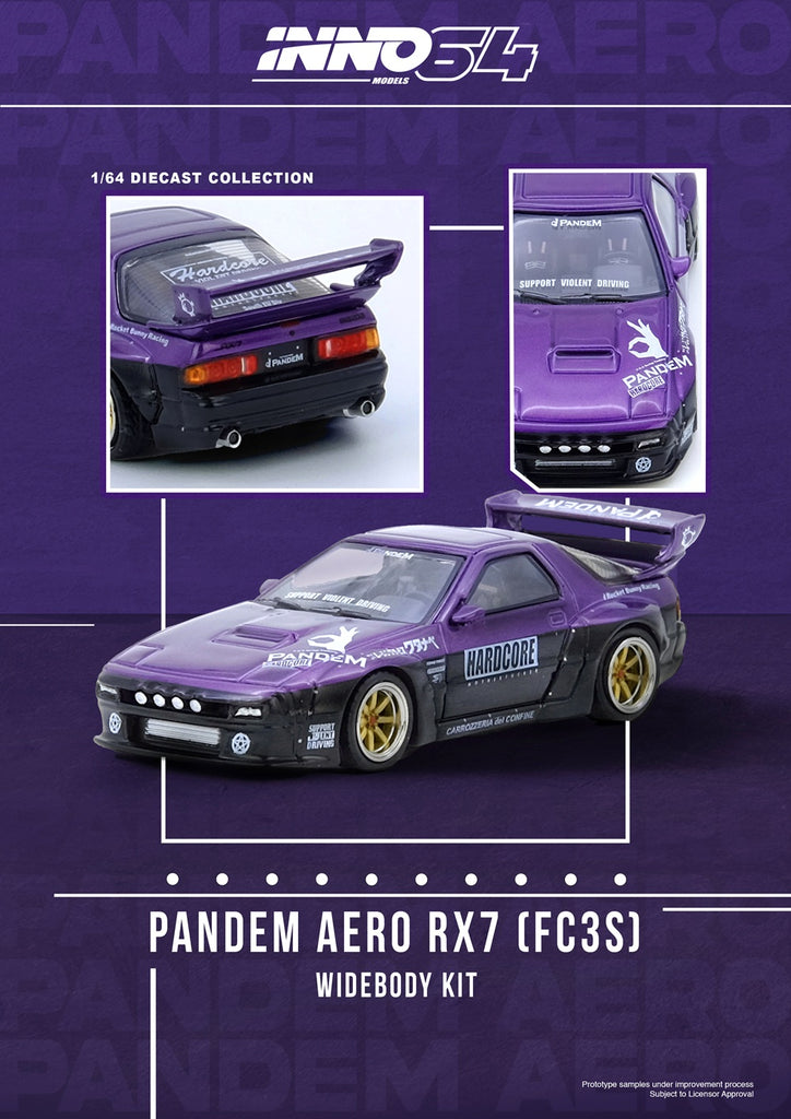 INNO64 PANDEM FC3S TMCS2025会場限定モデル INNO 64 X 1/64 MAZDA RX-7 (FC3S) 