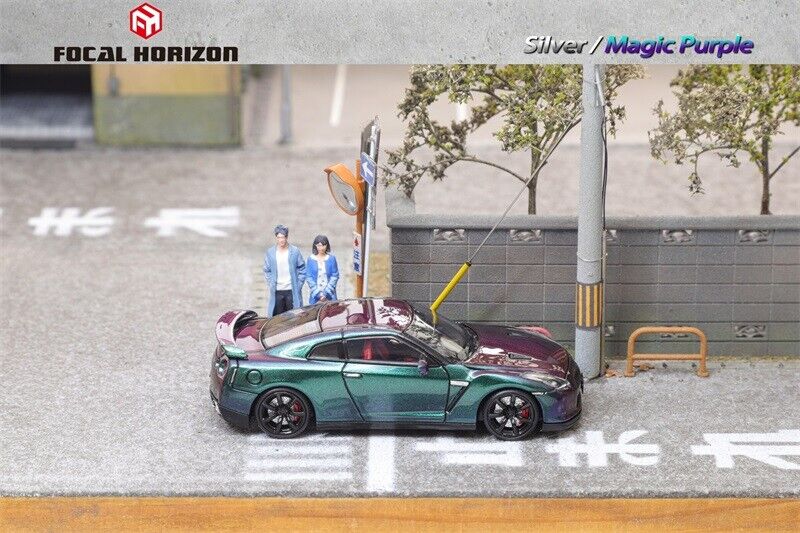 Focal Horizon 1:64 Nissan GT-R R35 (2 Colours)