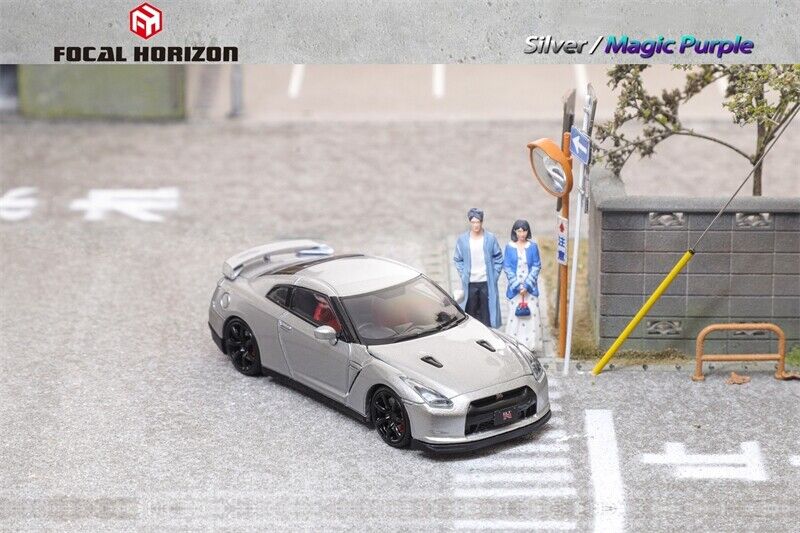 Focal Horizon 1:64 Nissan GT-R R35 (2 Colours)