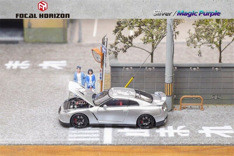 Focal Horizon 1:64 Nissan GT-R R35 (2 Colours)