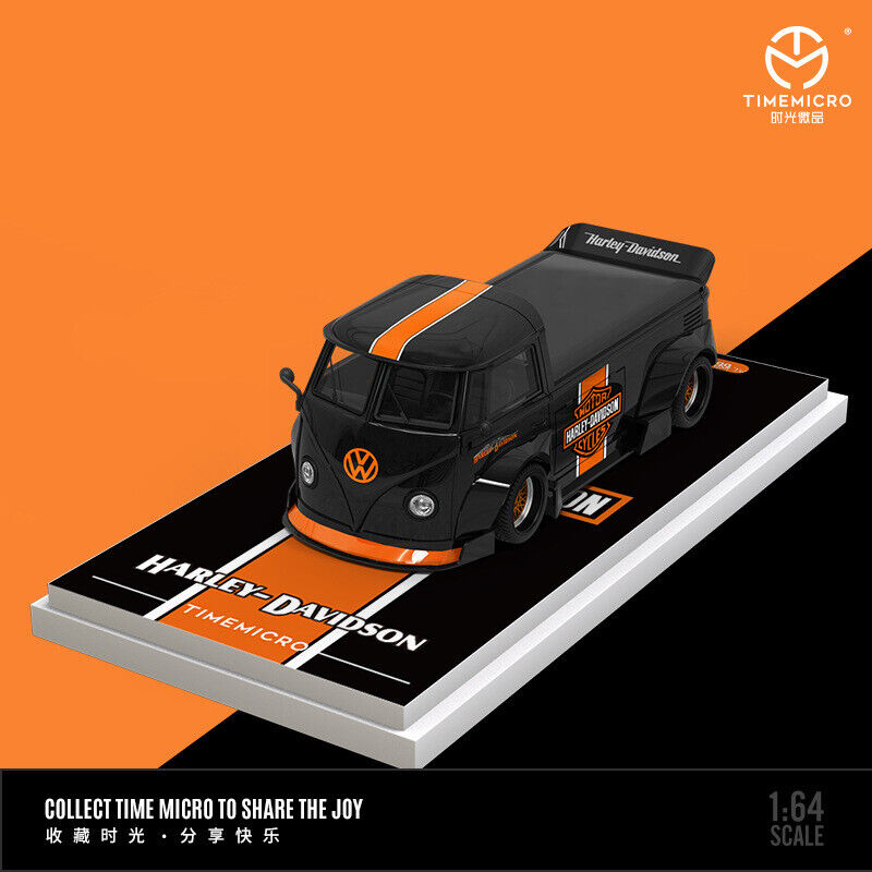Time Micro 1:64 Volkswagen T1 Pickup Harley Series TM643922/TM643922-S
