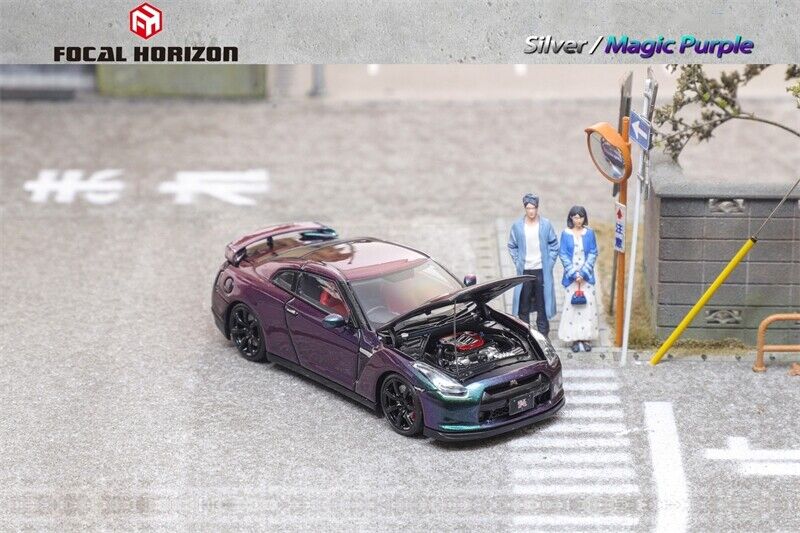 Focal Horizon 1:64 Nissan GT-R R35 (2 Colours)