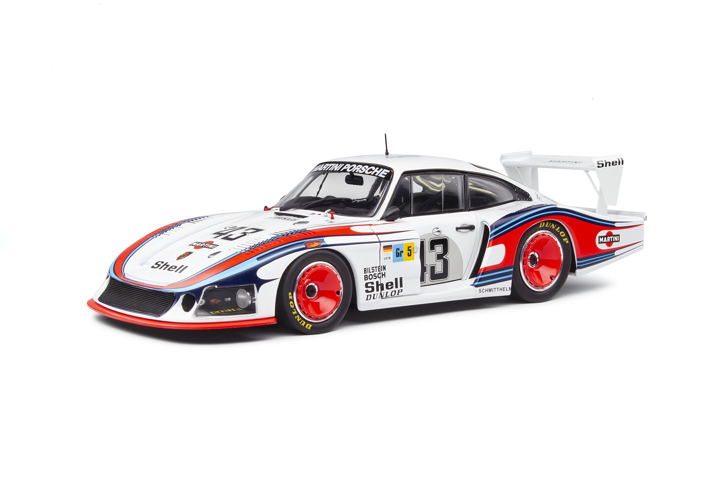 SOLIDO 1:18 1978 Porsche 935 Moby Dick #43 24 Hours Le Mans 