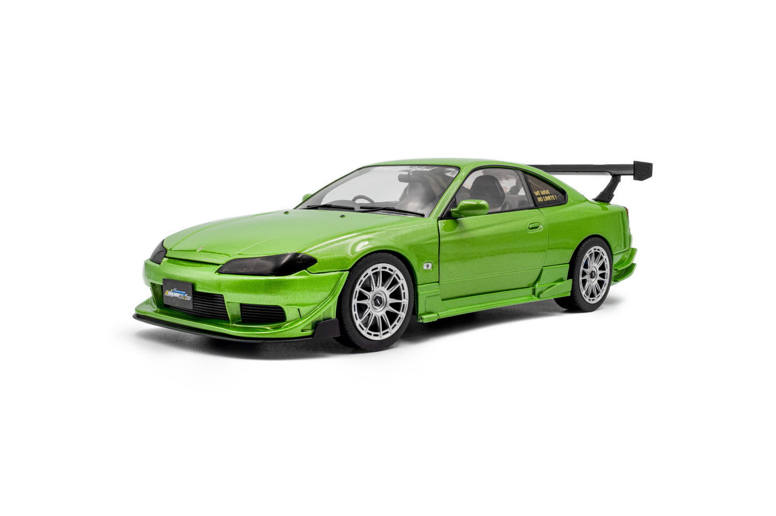 SOLIDO 1:18 NISSAN SILVIA S15 SPEC-R AERO SOLIDO WORKS GREEN 1999